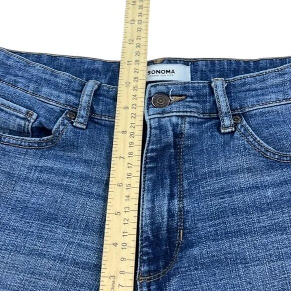 Sonoma Shorts High Rise Light Wash Estimated Women's Size 12 - Picture 5 of 8